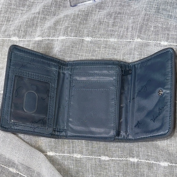 Vera Bradley Nomadic Floral Design Small Euro Tri Fold Wallet Designer NWOT Cond - Picture 9 of 12